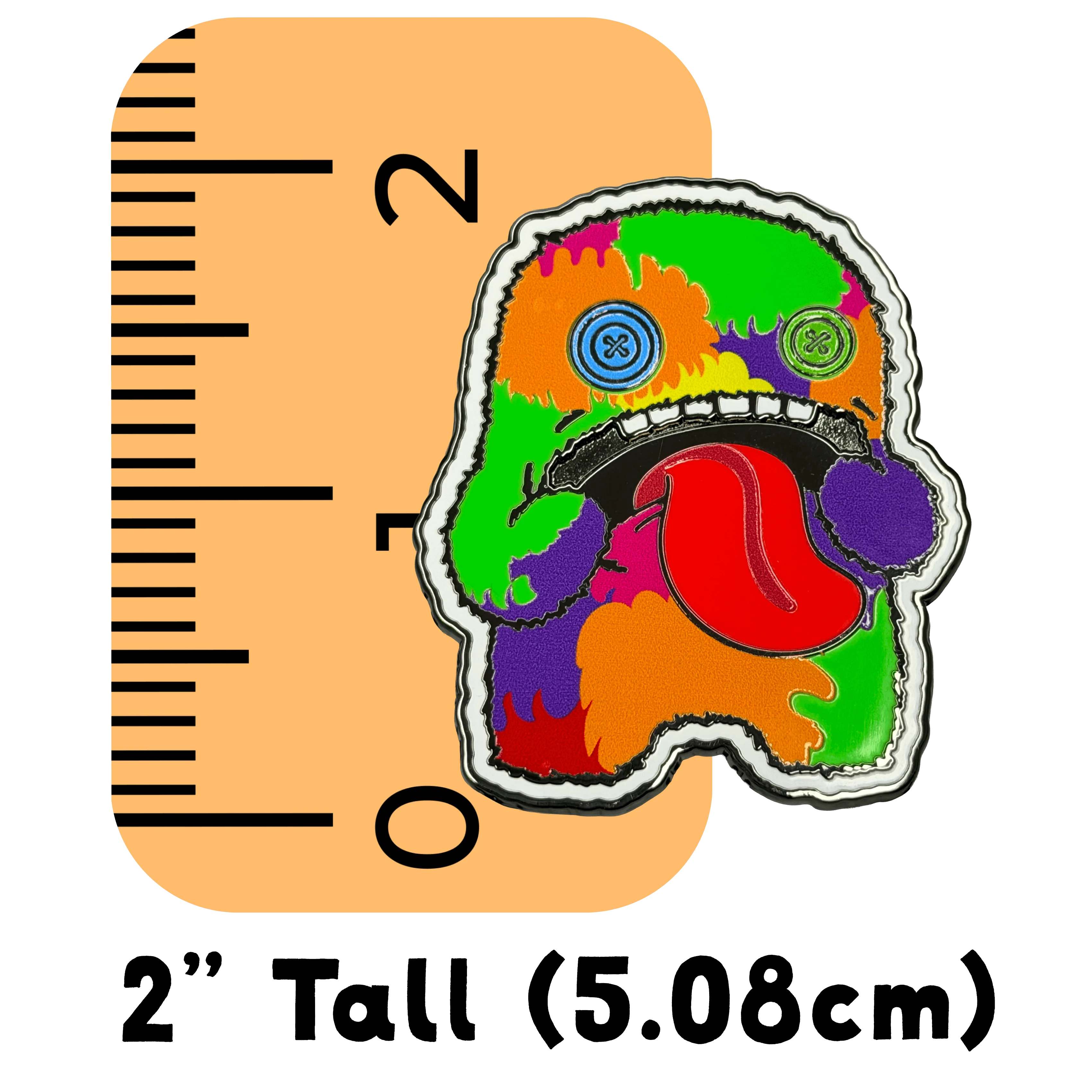 Oogah Boogah Hard Enamel Pin - Image 4